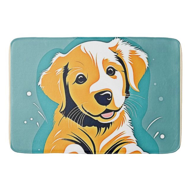 Konstruktion för ruttdockor badrumsmatta (Framsidan)