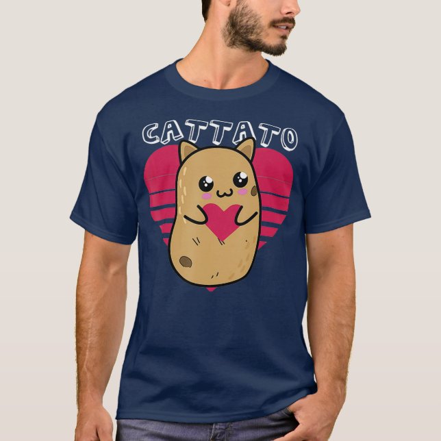 Konstruktion för Superskoj av potatis, Novelty T Shirt (Framsida)