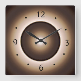 Konstruktion för Tan/Brown Måne-effekt Stor Klocka