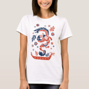 Konstruktion för Tävla av Dragon Boat T Shirt