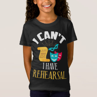 Konstruktion för teaterrepetitionsreaktor t shirt