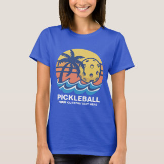 Konstruktion för tropisk plockkula - Anpassningsba T Shirt