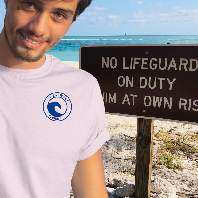 Konstruktion för vågcirkel vid Nyckel-Väster T Shirt (Skapare uppladdad)