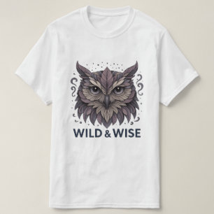 Konstruktion för vild och Uggla T Shirt