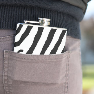 Konstruktion för zebra tryck Kitchen Silver Strip Fickplunta