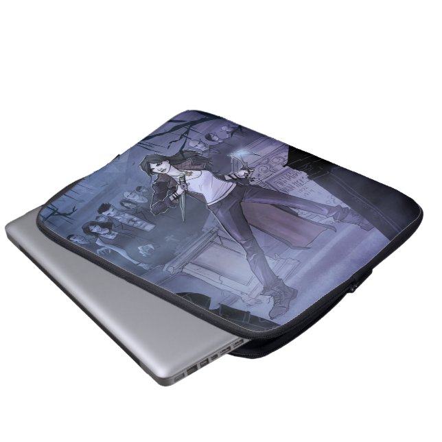 Konstruktion i laptop sleeve (Framre botten)