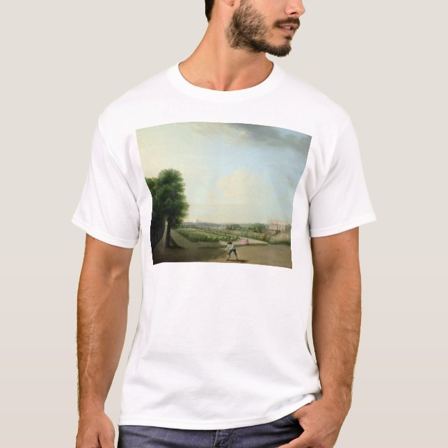 Konstruktionen av stället Louis XV T-shirt (Framsida)