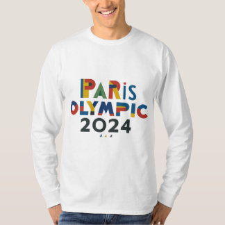 Konstruktionen manar-Shirt i Paris olympiska 2024 T Shirt