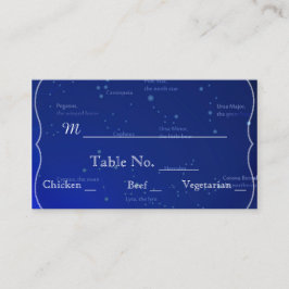 Konstruktioner för blå Bröllop-kort Placeringskort