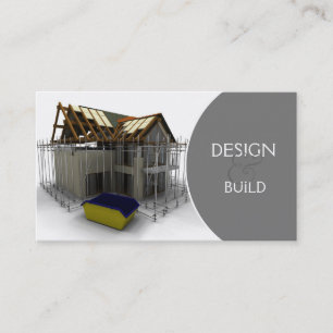 Konstruktions-/arkitektvisitkort Visitkort