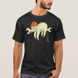 Konstruktionsarbete Aldrig hört talas om det Rolig T Shirt