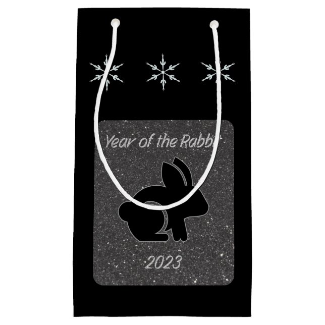 Konstruktionsåret för kaninsvart Glitter (Framsidan)