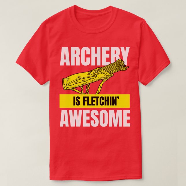 Konstruktionsarkitektur för Bow Hunting Arrow och  T Shirt (Design framsida)