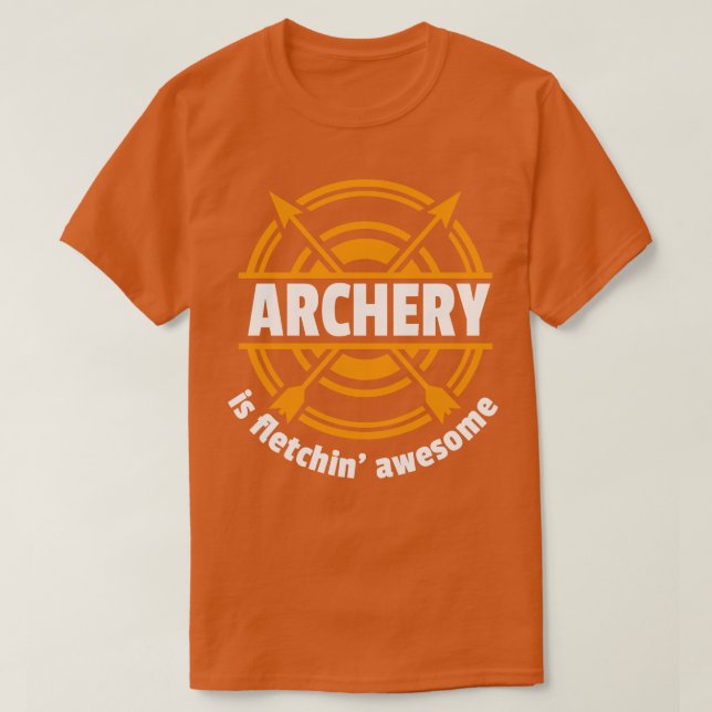 Konstruktionsarkitektur för Bow Hunting Arrow och  T Shirt (Design framsida)