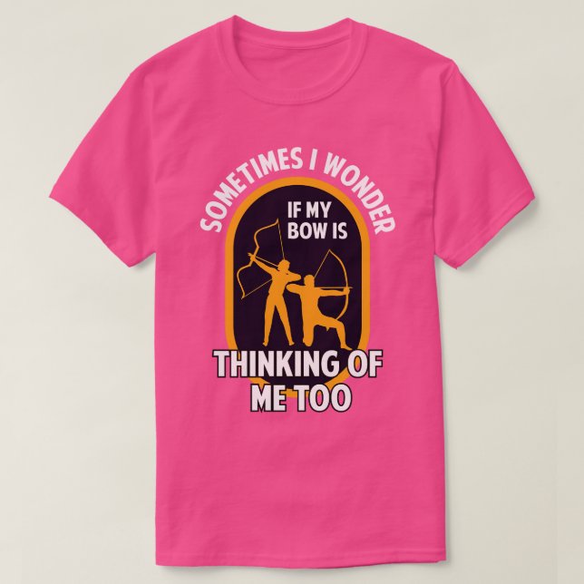 Konstruktionsarkitektur för Bow Hunting Arrow och  T Shirt (Design framsida)