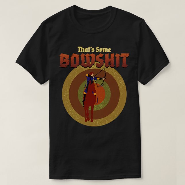 Konstruktionsarkitektur för Bow Hunting Arrow och  T Shirt (Design framsida)