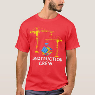 Konstruktionsbesättning Murare Byggnadsblock Mästa T Shirt