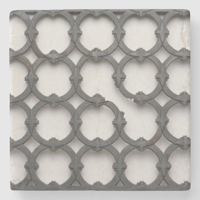 Konstruktionsdetaljer för Holabird & Roche Archite Stenunderlägg (Framsidan)