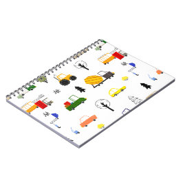 Konstruktionsdumper Anteckningsbok