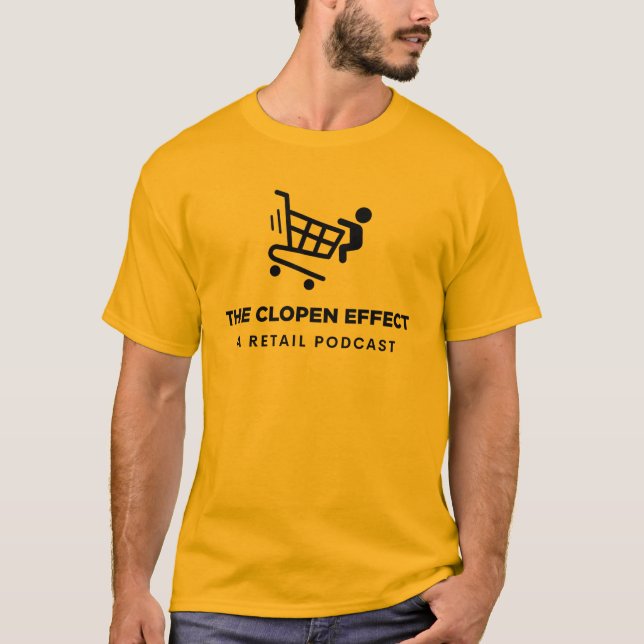 Konstruktionseffekten - Svart Logotyp T-Shirt (Framsida)
