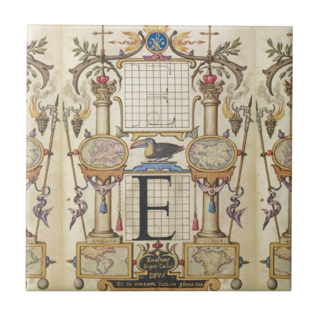 Konstruktionshandbok för Brev E Kakelplatta (Framsidan)