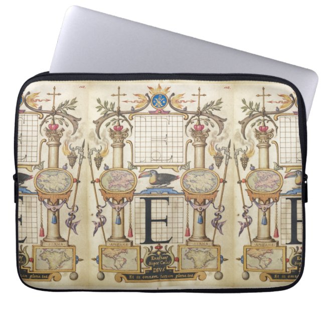 Konstruktionshandbok för Brev E Laptop Sleeve (Framsidan)