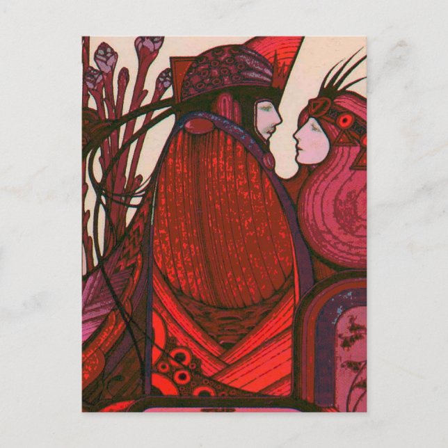 KONSTRUKTIONSKORT FÖR ÄLSKARE VYKORT (Framsida)