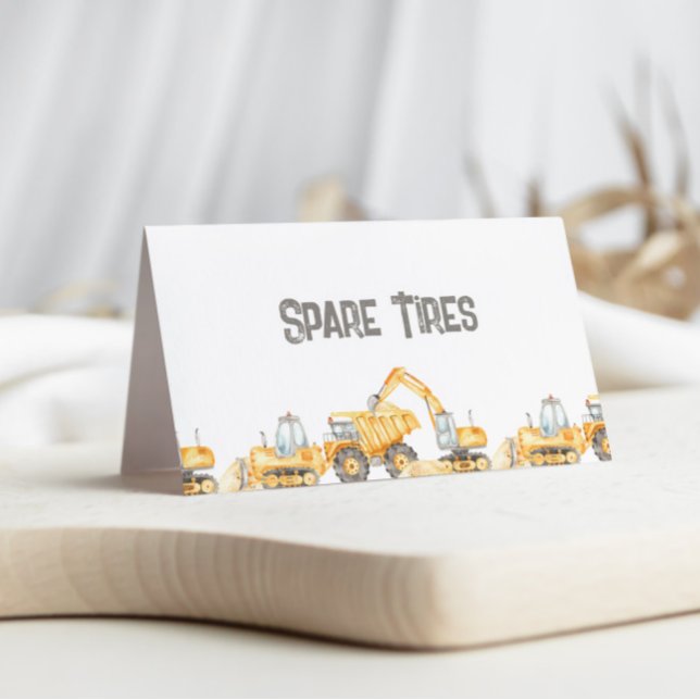 Konstruktionskort för Lastbilar-mappat livsmedelsm Visitkort (Skapare uppladdad)