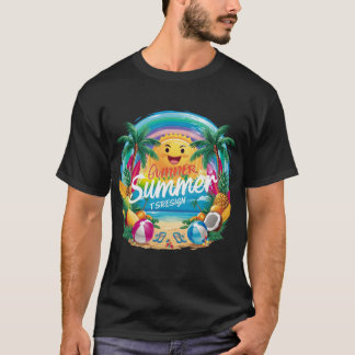 Konstruktionspaket för sommart-shirt,sommarsurfnin t shirt