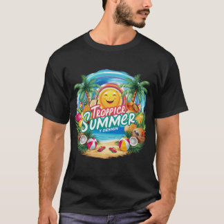 Konstruktionspaket för sommart-shirt,sommarsurfnin t shirt