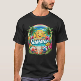 Konstruktionspaket för sommart-shirt,sommarsurfnin t shirt
