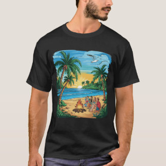 Konstruktionspaket för sommart-shirt,sommarsurfnin t shirt