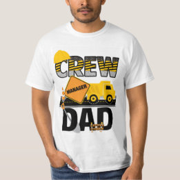 Konstruktionspappaskjorta, födelsedagskjorta, t-shirt