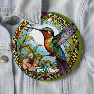 Konstruktionspenna för Hummingbird Stain-glas Knapp
