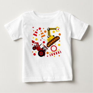 Konstruktionspoltpunkt för traktorbulldozer tee shirt