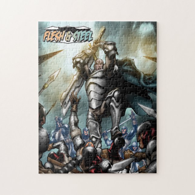 Konstruktionspuss för mjöls- och stål V1 Pussel (Vertikal)