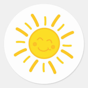 Konstruktionstecken för belysning av sol runt klistermärke