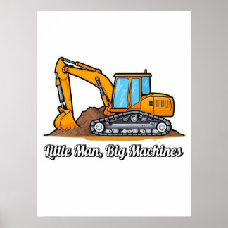 Konstruktionsväggkonst - Pojke Poster