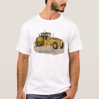 Konstruktionsväghyveln slätar t-shirt