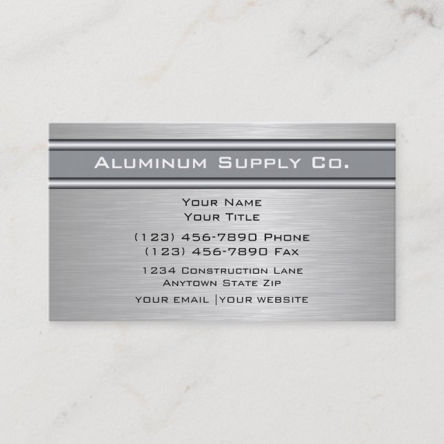 Konstruktionsvisitkortar Visitkort (Framsida)