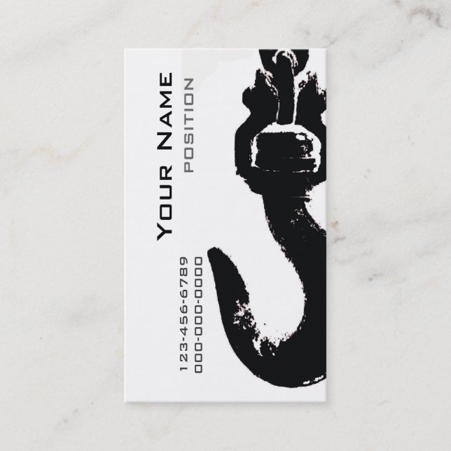 konstruktionsvisitkortmall visitkort (Framsida)