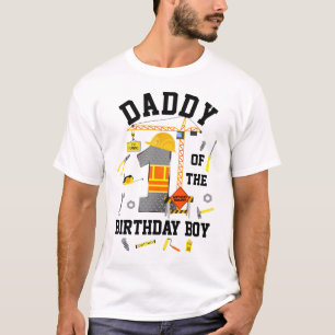 Konstruktor pappa på första födelsedag t shirt