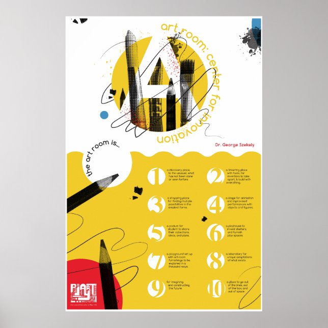Konstrum: Centrum för innovation Poster (Framsidan)