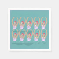 Konstsimmare | Illustration av konstnärlig simning