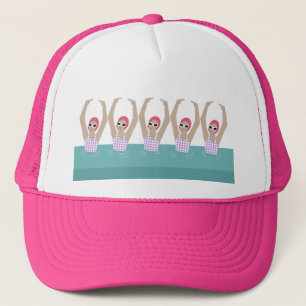 Konstsimmare Synchro Swimming Design Art Keps