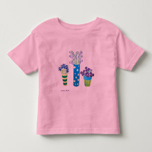Konstskjorta: Raddakrukar av blommor T-shirt