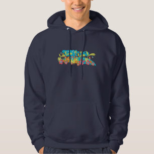 KonstsurfaHoodie: Tropiska surfarear överträffar Tröja Med Luva