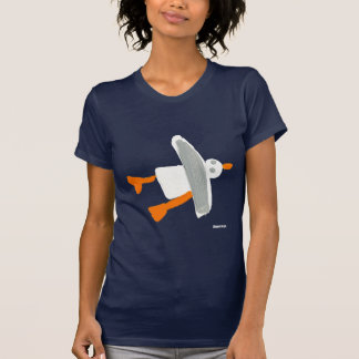 KonstT-tröja: Fiskmåsen beklär och drar tillbaka Tee Shirt