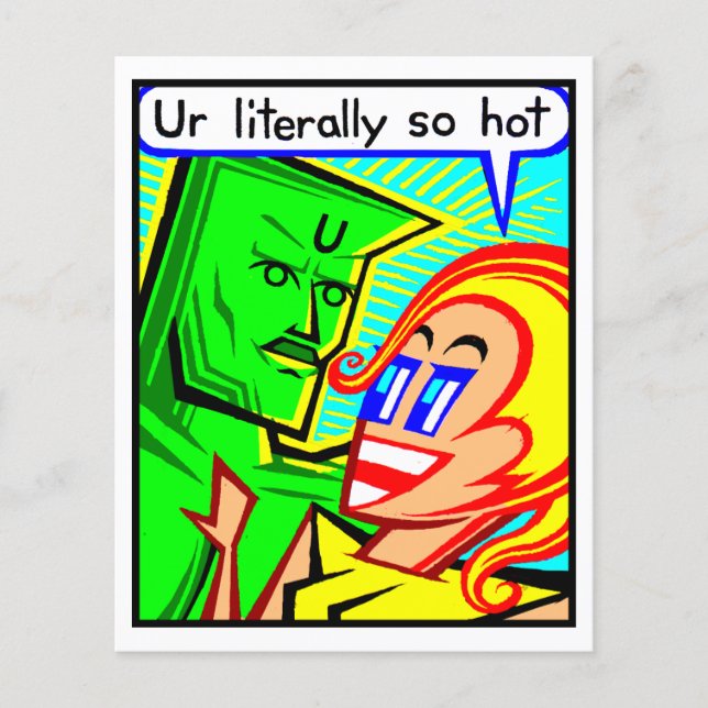 Konsttryck av seriefigurkort #2554 (Framsida)