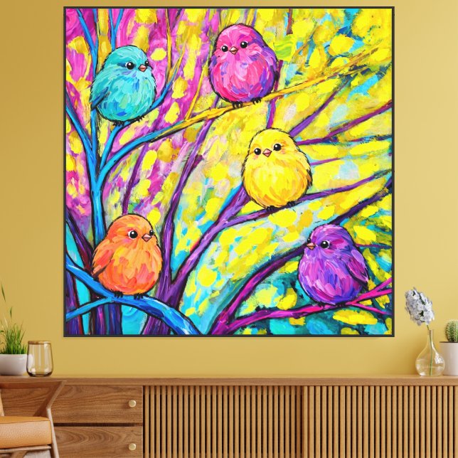 Konsttryck på canvas (Insitu (Vardagsrum))
